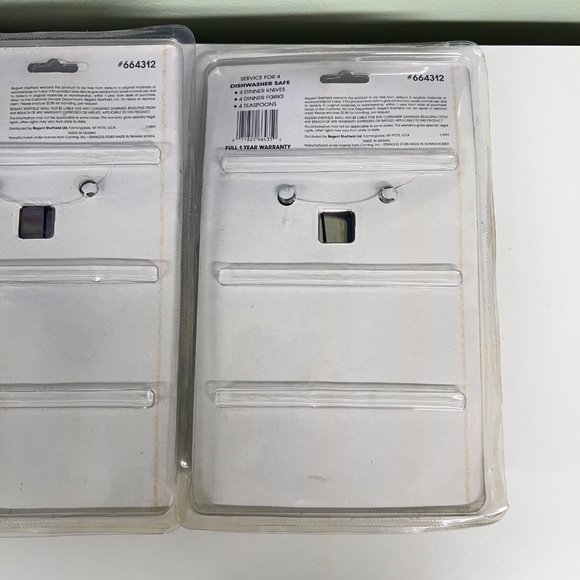 3 Packs NOS Corning Coordinate Shadow Iris Flatware Silverware Regent Sheffield - Picture 8 of 9